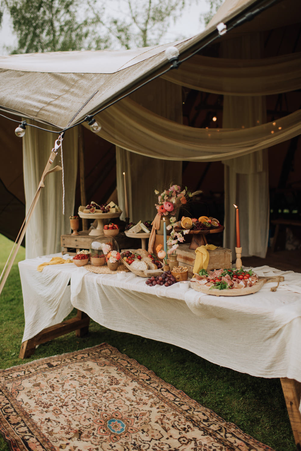 Grazing Table Food Sharing Platter Table Buffet Meadows Norfolk Megan Duffield Photography