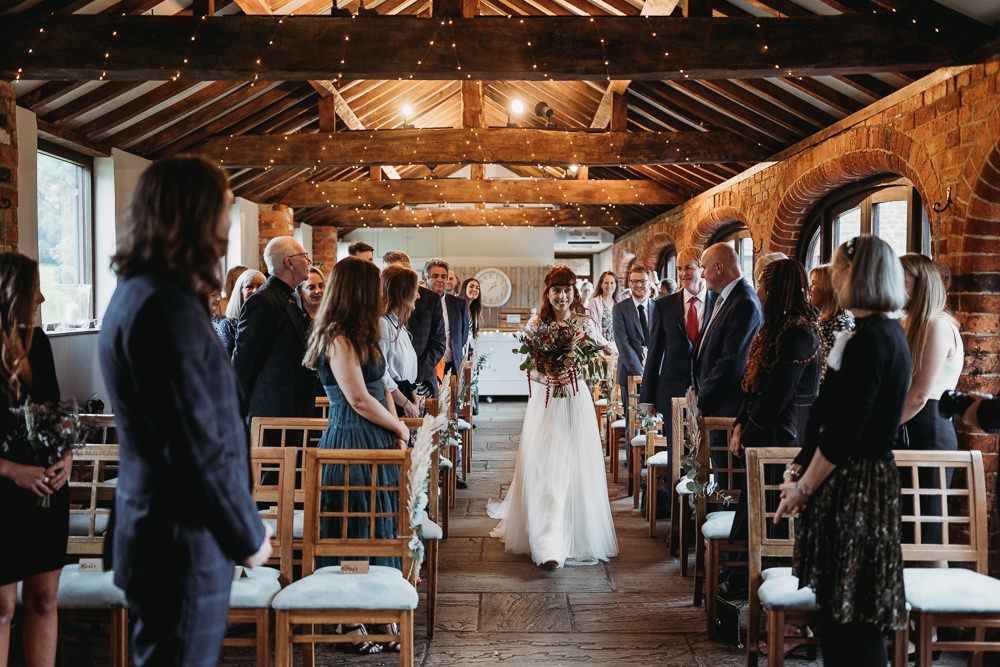 Northamptonshire Barn Wedding Thyme Lane Photography