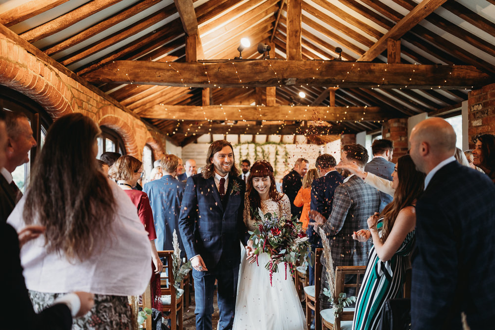 Northamptonshire Barn Wedding Thyme Lane Photography
