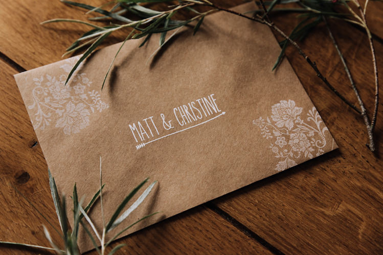 Wedding Invitations Sent Megan Duffield Photography