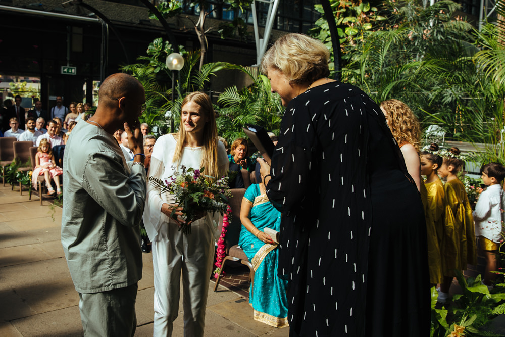 Barbican Conservatory Wedding Lyndsey Goddard