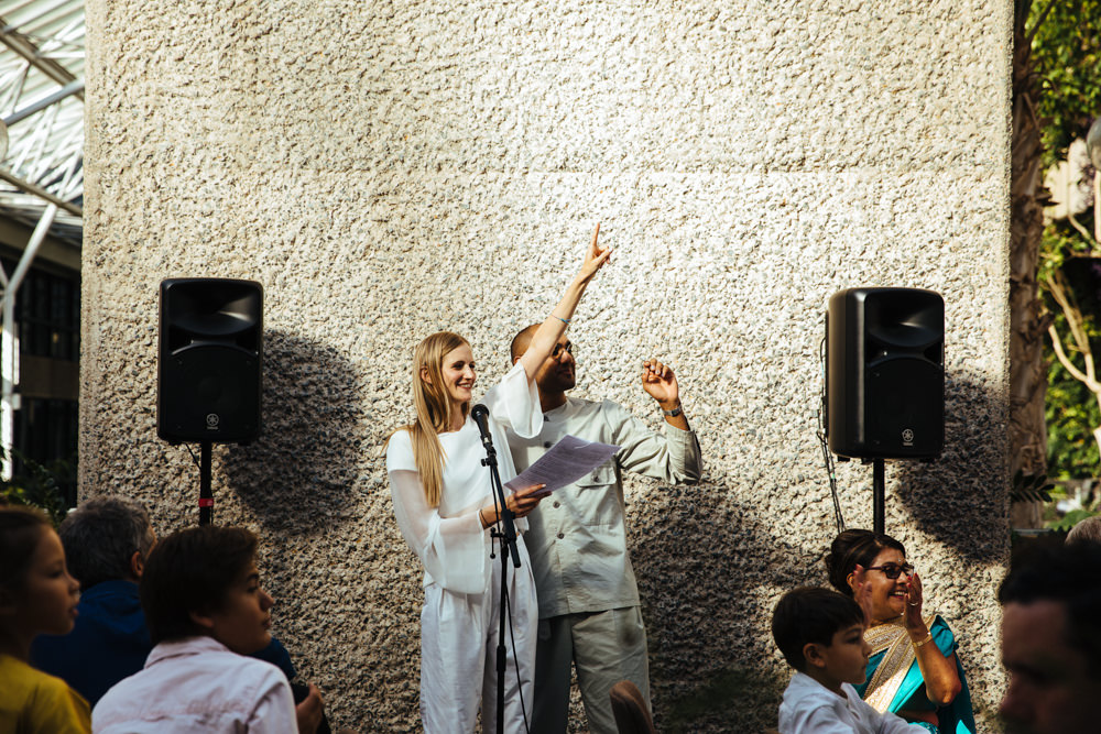Barbican Conservatory Wedding Lyndsey Goddard