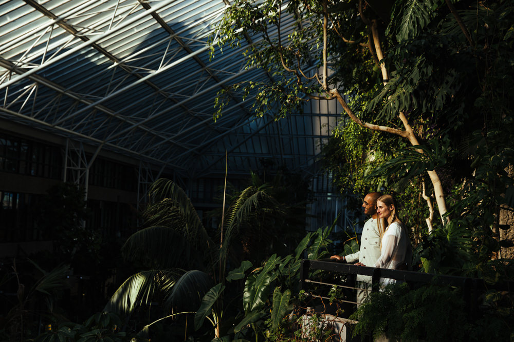 Barbican Conservatory Wedding Lyndsey Goddard