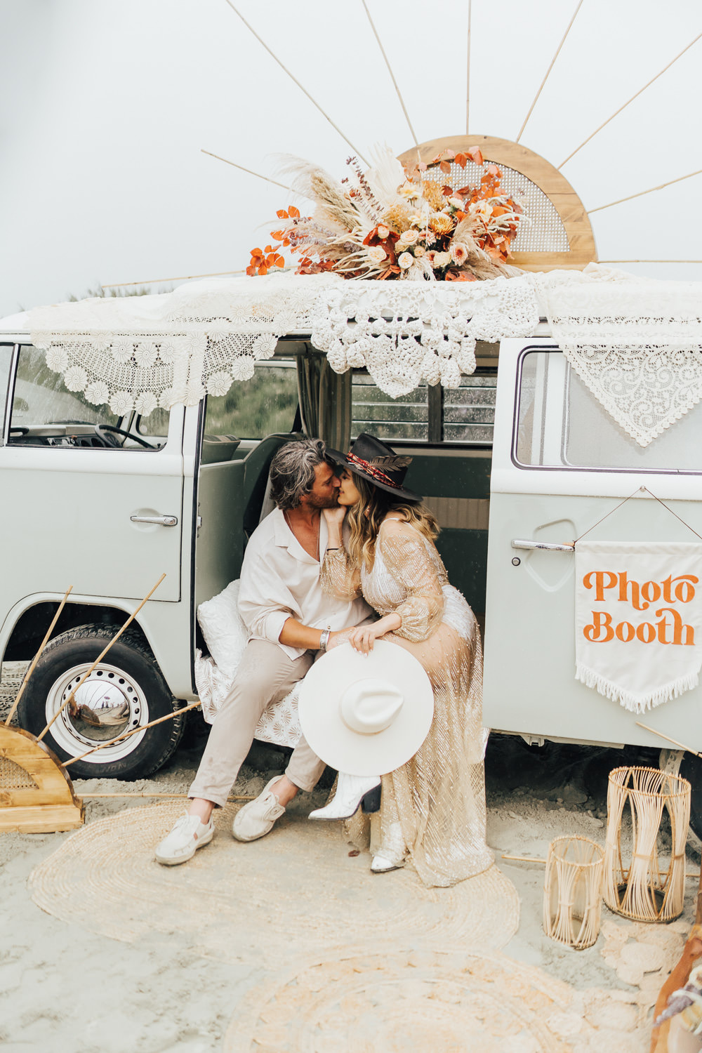 Boho Beach Elopement Rebecca Carpenter Photography