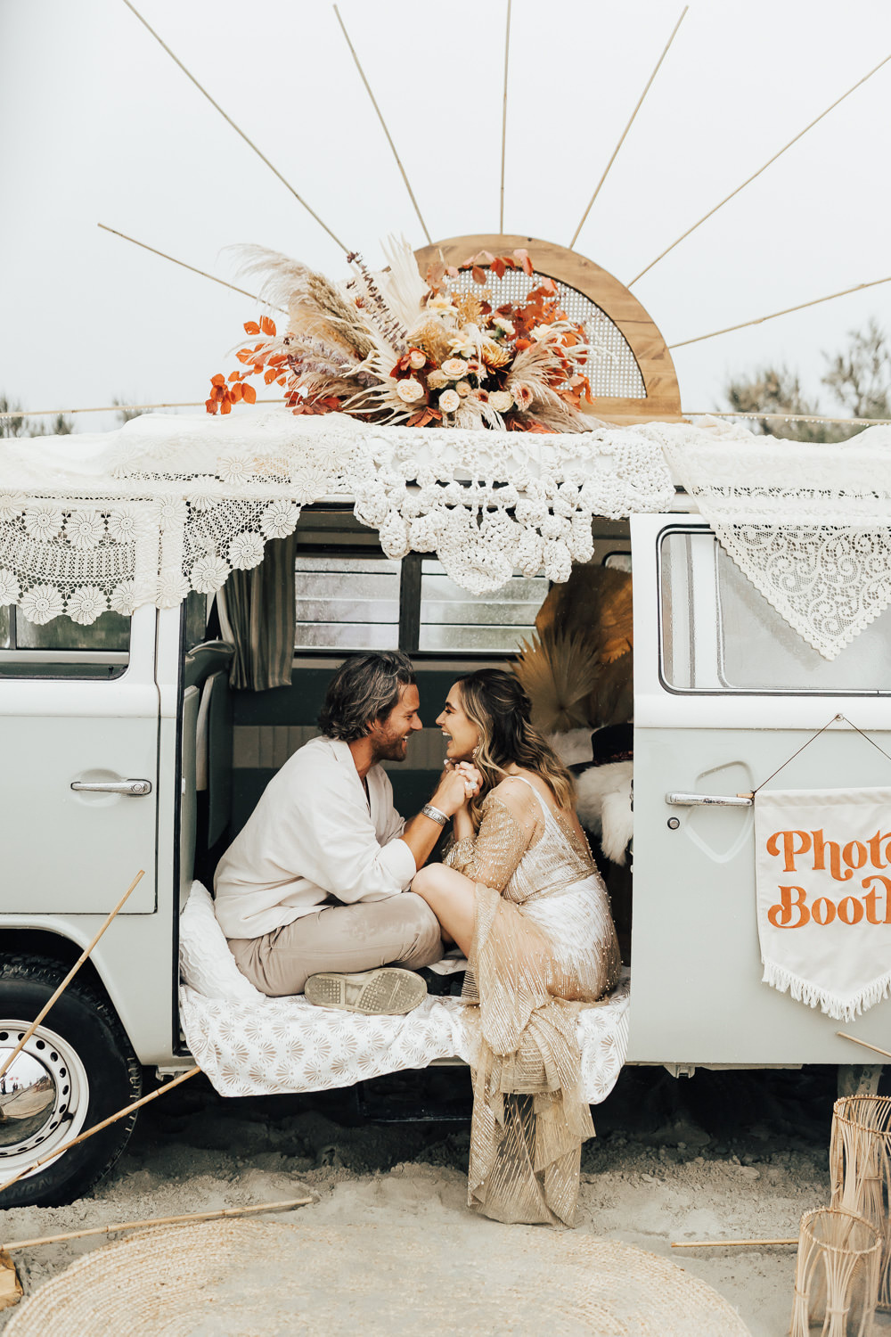 Boho Beach Elopement Rebecca Carpenter Photography