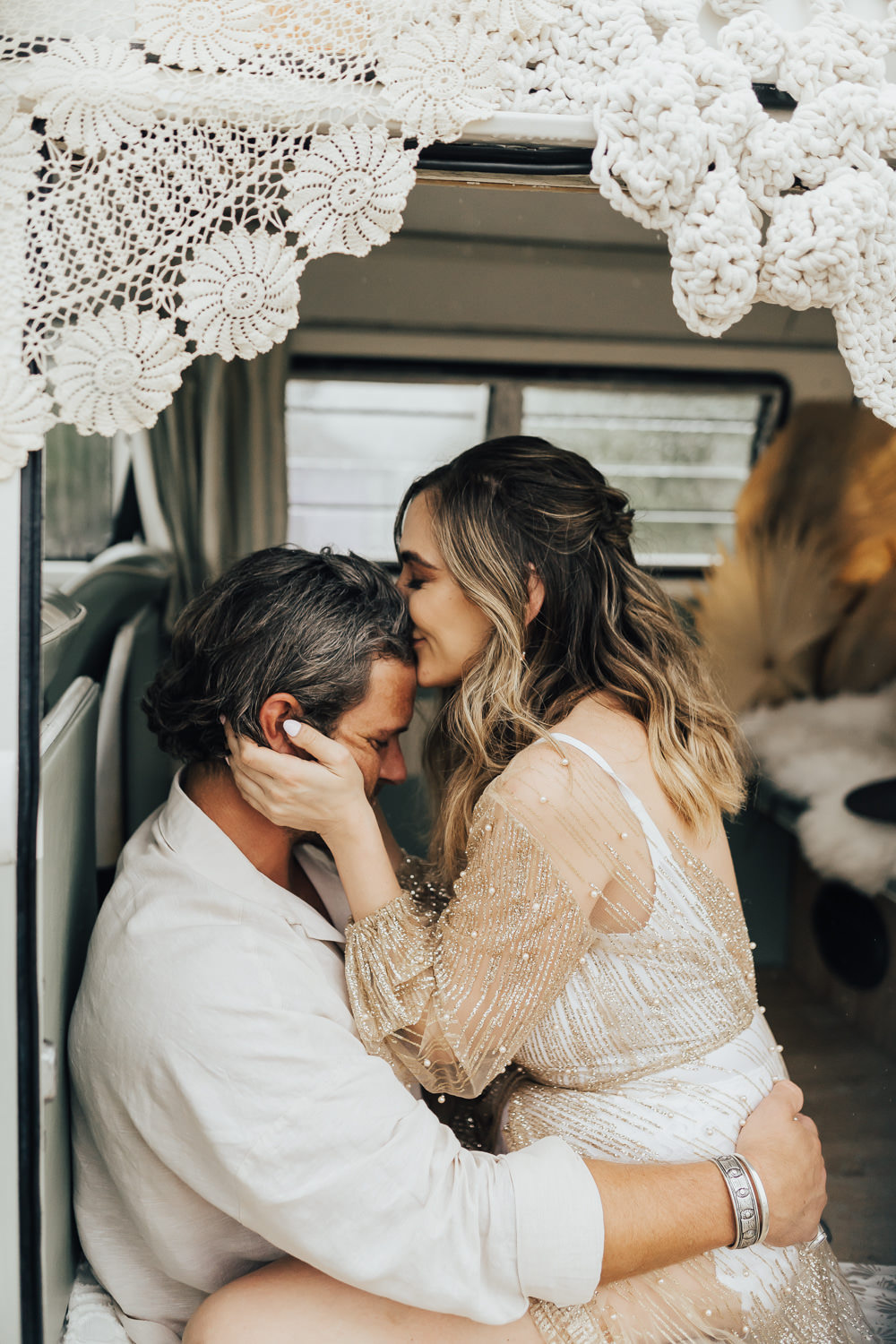 Boho Beach Elopement Rebecca Carpenter Photography