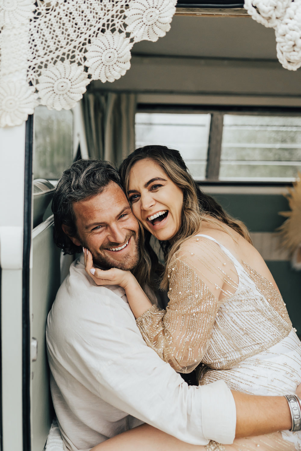 Boho Beach Elopement Rebecca Carpenter Photography