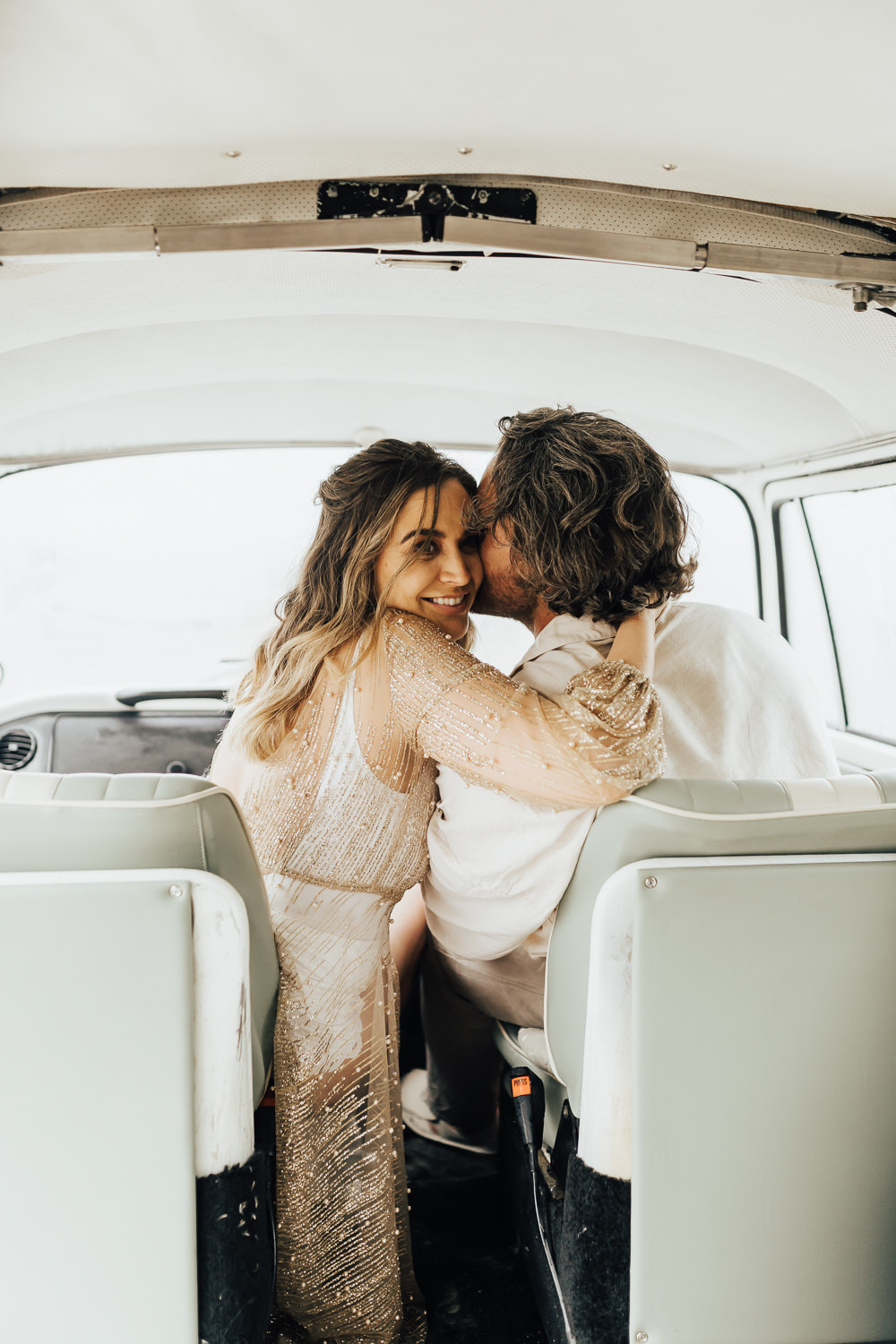 Boho Beach Elopement Rebecca Carpenter Photography