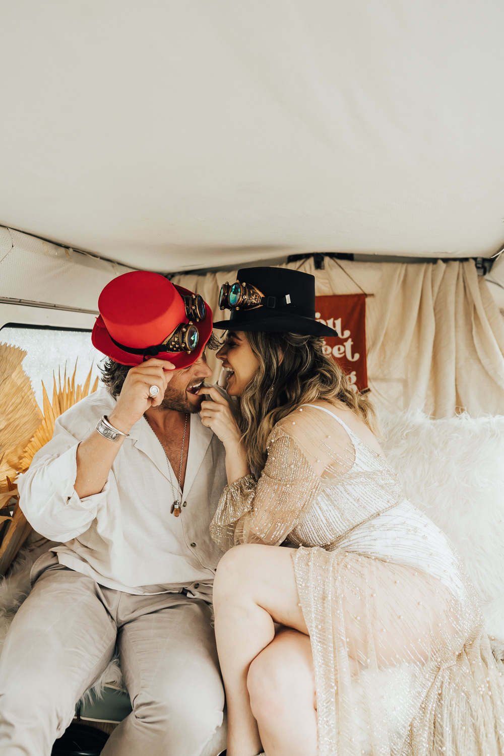 Boho Beach Elopement Rebecca Carpenter Photography