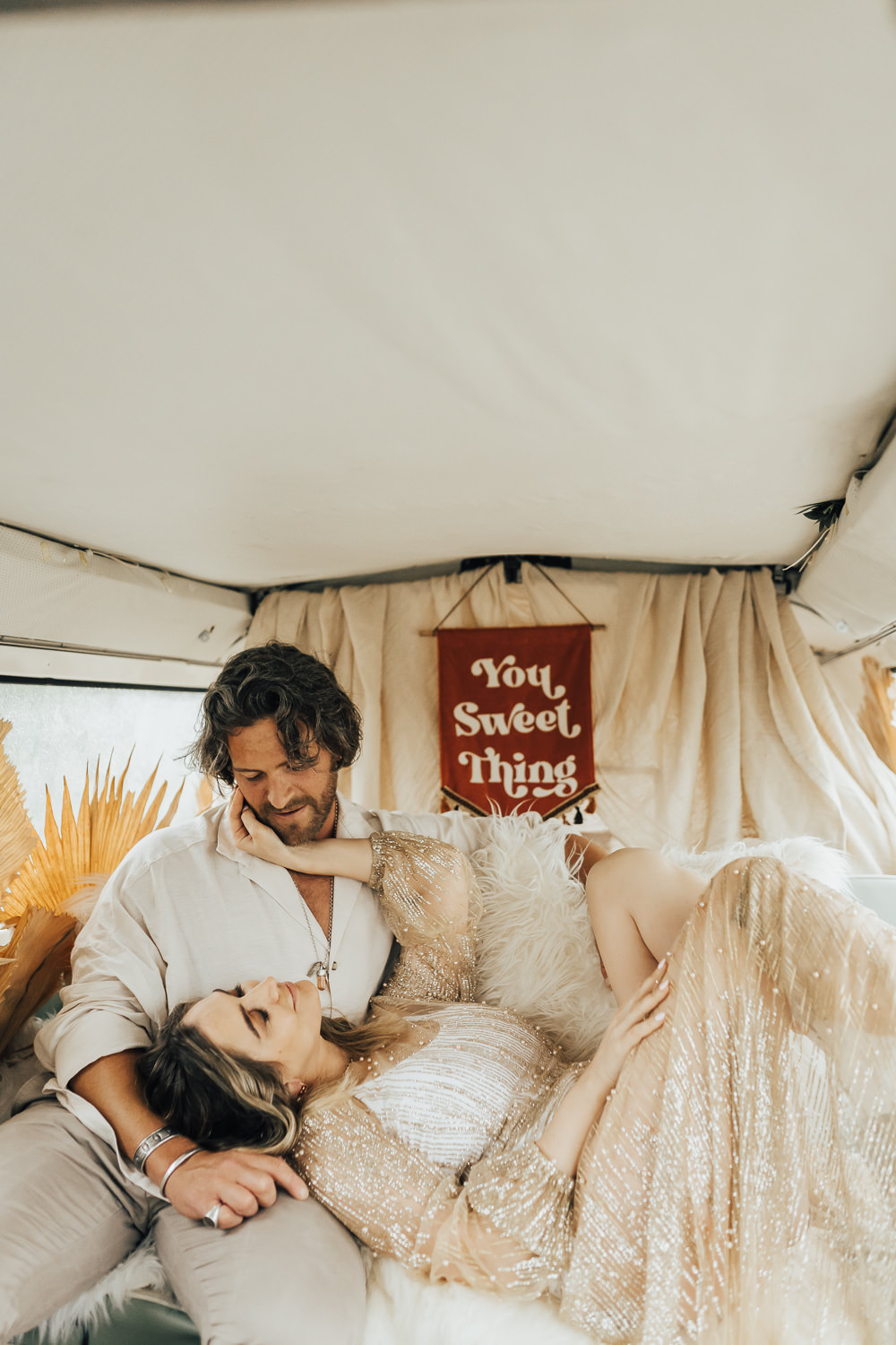 Boho Beach Elopement Rebecca Carpenter Photography