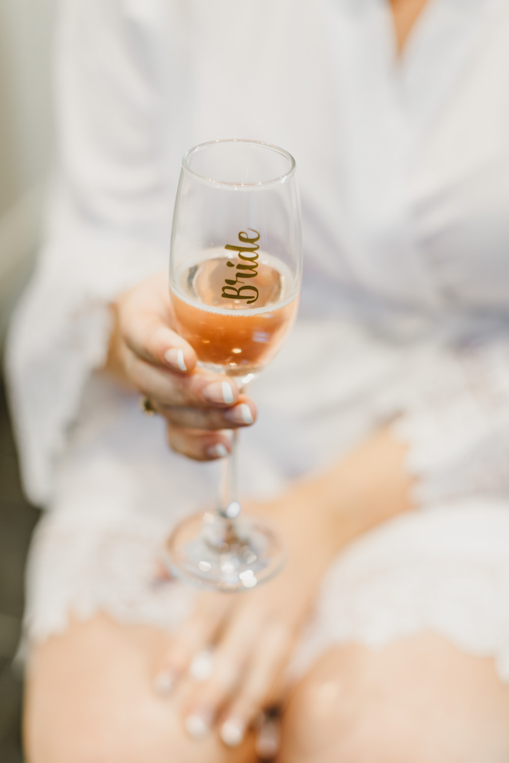 Drink Glass Bride Castletown Woodland Weddings Wedding Amy Lou Photography