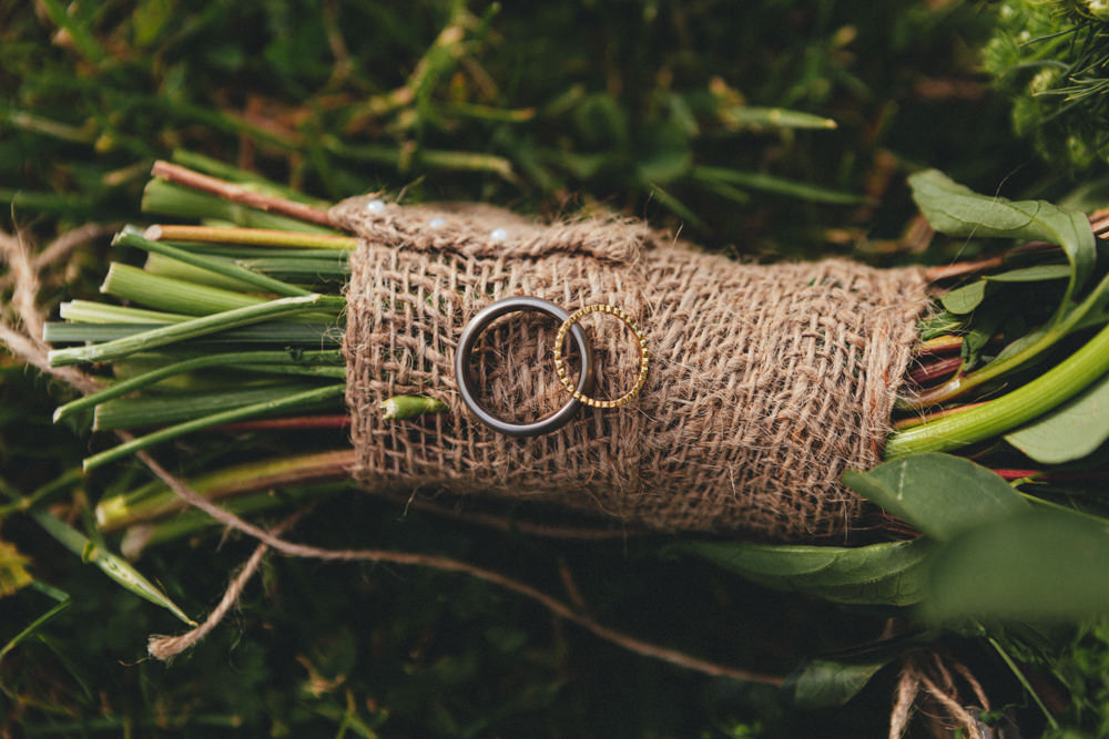 Rings Cornish Tipi Wedding Emma Stoner