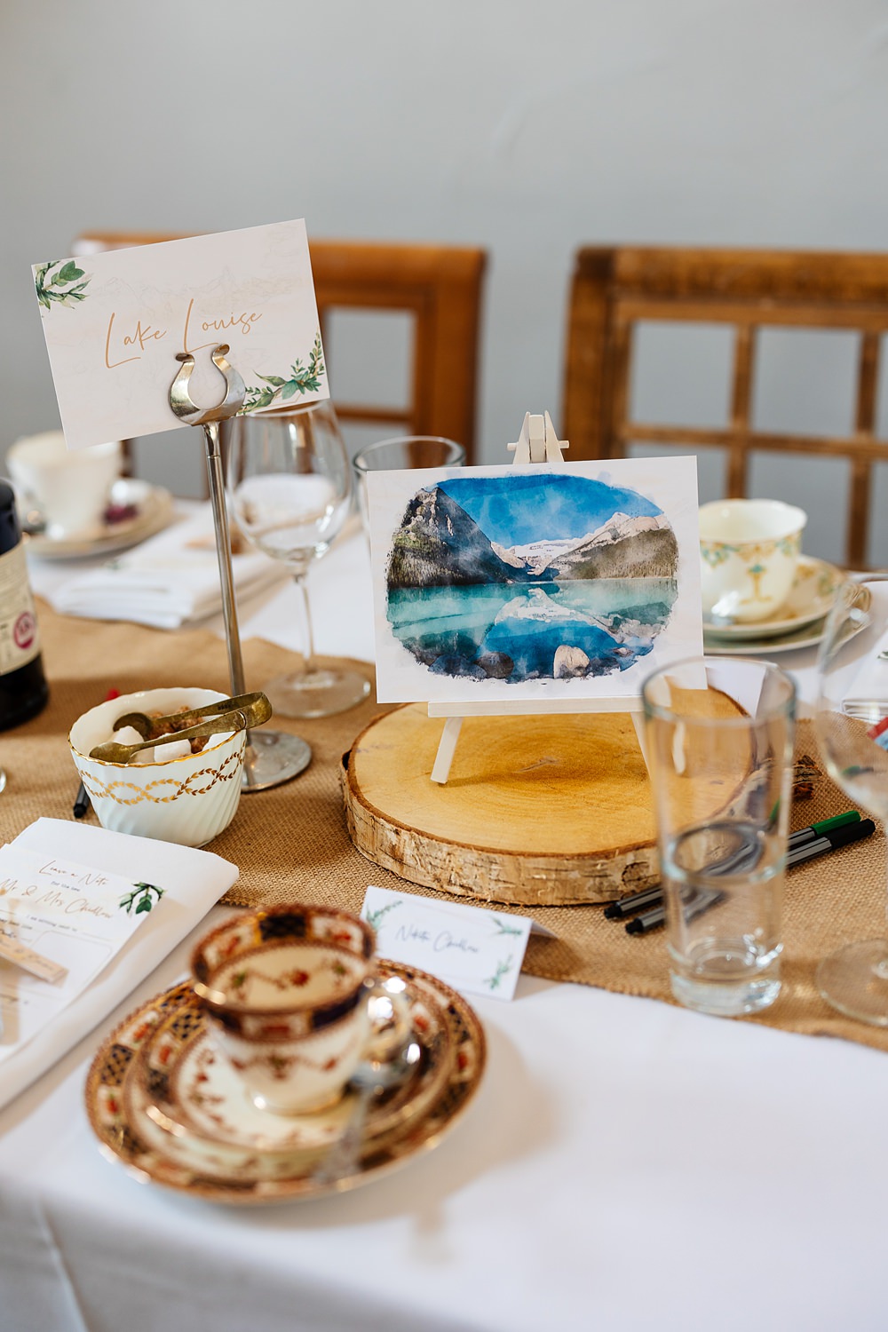 Art Work Table NAme Dodmoor House Wedding Two D Photography