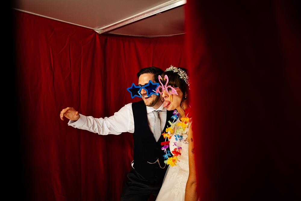 Photo Booth Dodmoor House Wedding Two D Photography
