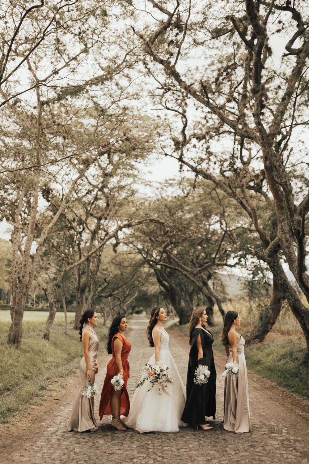 Mismatched Bridesmaids Dress Dresses Ecuador Wedding Michelle Agurto