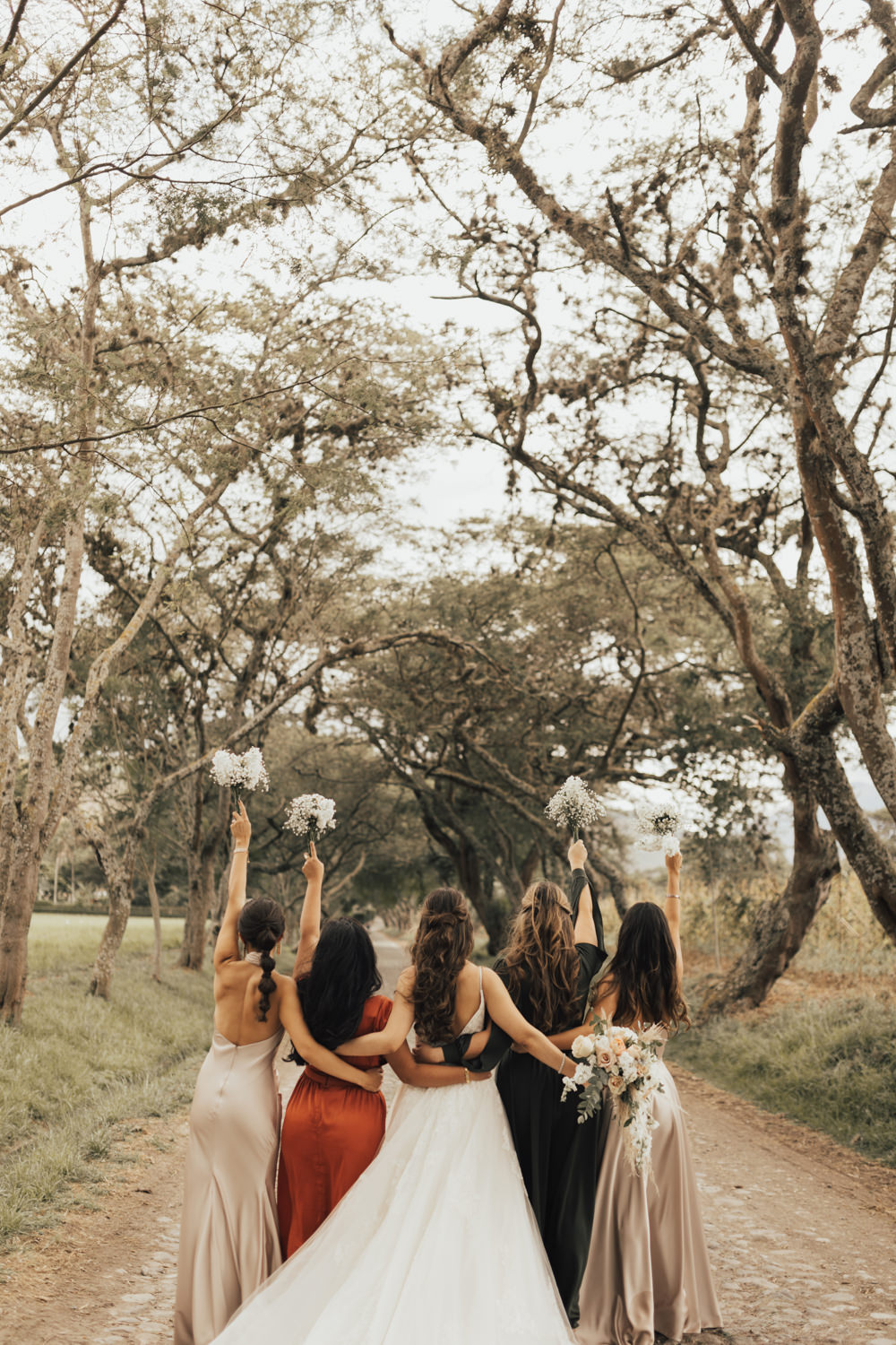 Mismatched Bridesmaids Dress Dresses Ecuador Wedding Michelle Agurto