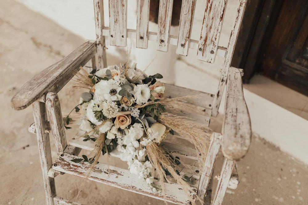 Bouquet Flowers Bride Bridal Pampas Grass Ecuador Wedding Michelle Agurto