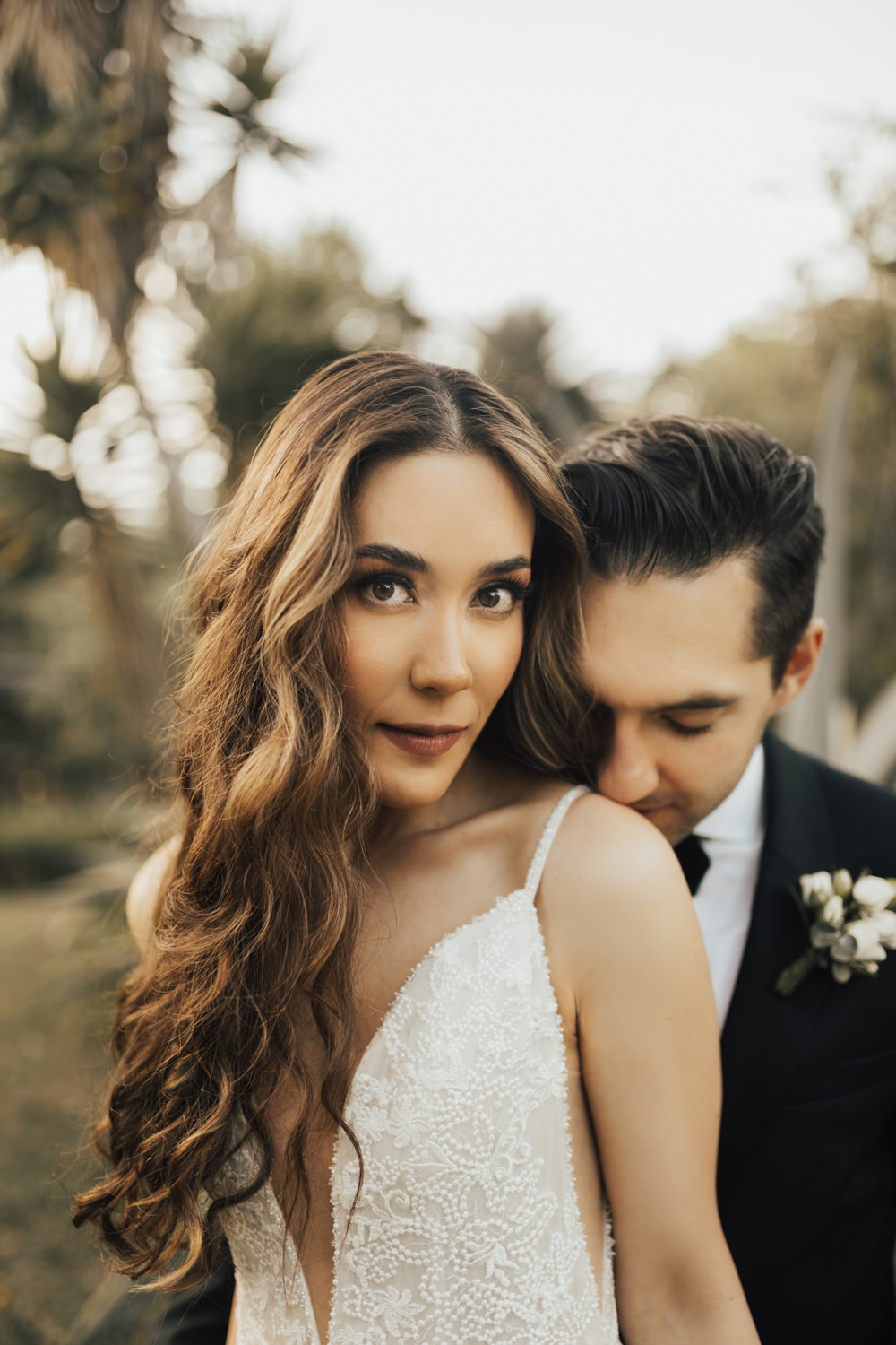 Bride Bridal Hair Make Up Ecuador Wedding Michelle Agurto