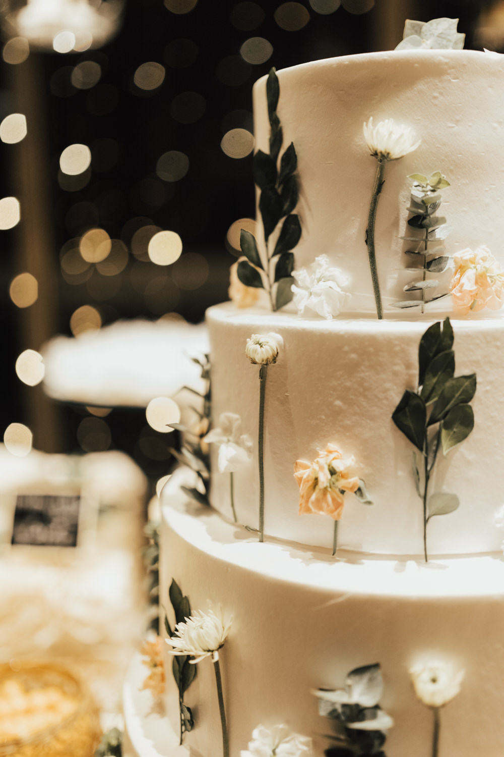 Flower Floral Iced Cake Ecuador Wedding Michelle Agurto