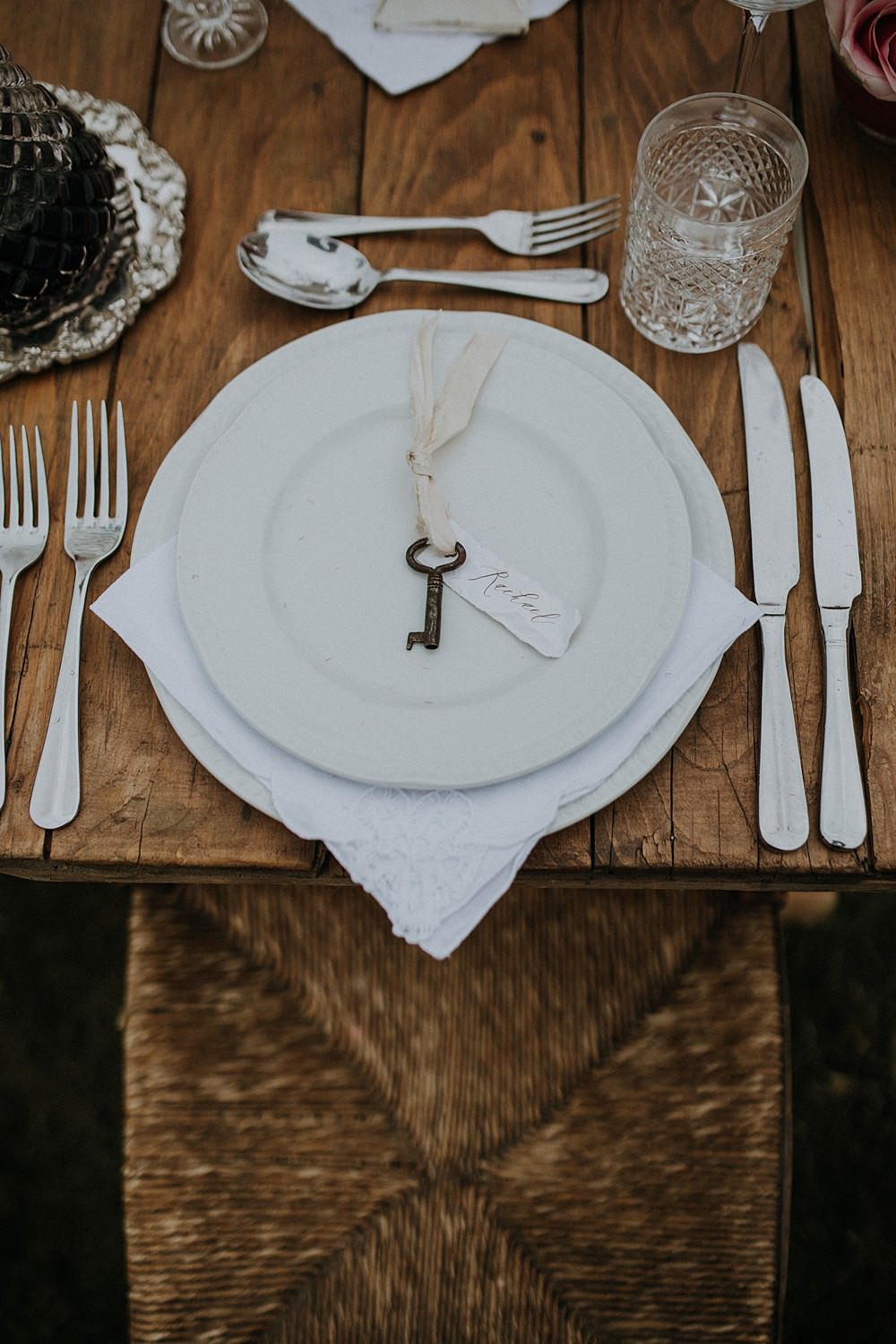 Key Place Name Card Hale Park Wedding Lola Rose Photography