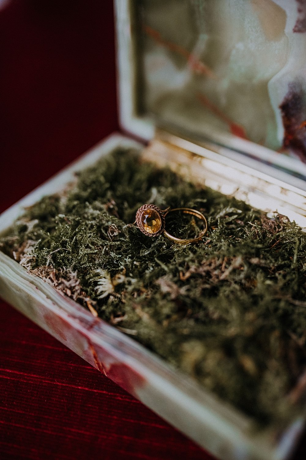 Ring Box Moss Hale Park Wedding Lola Rose Photography