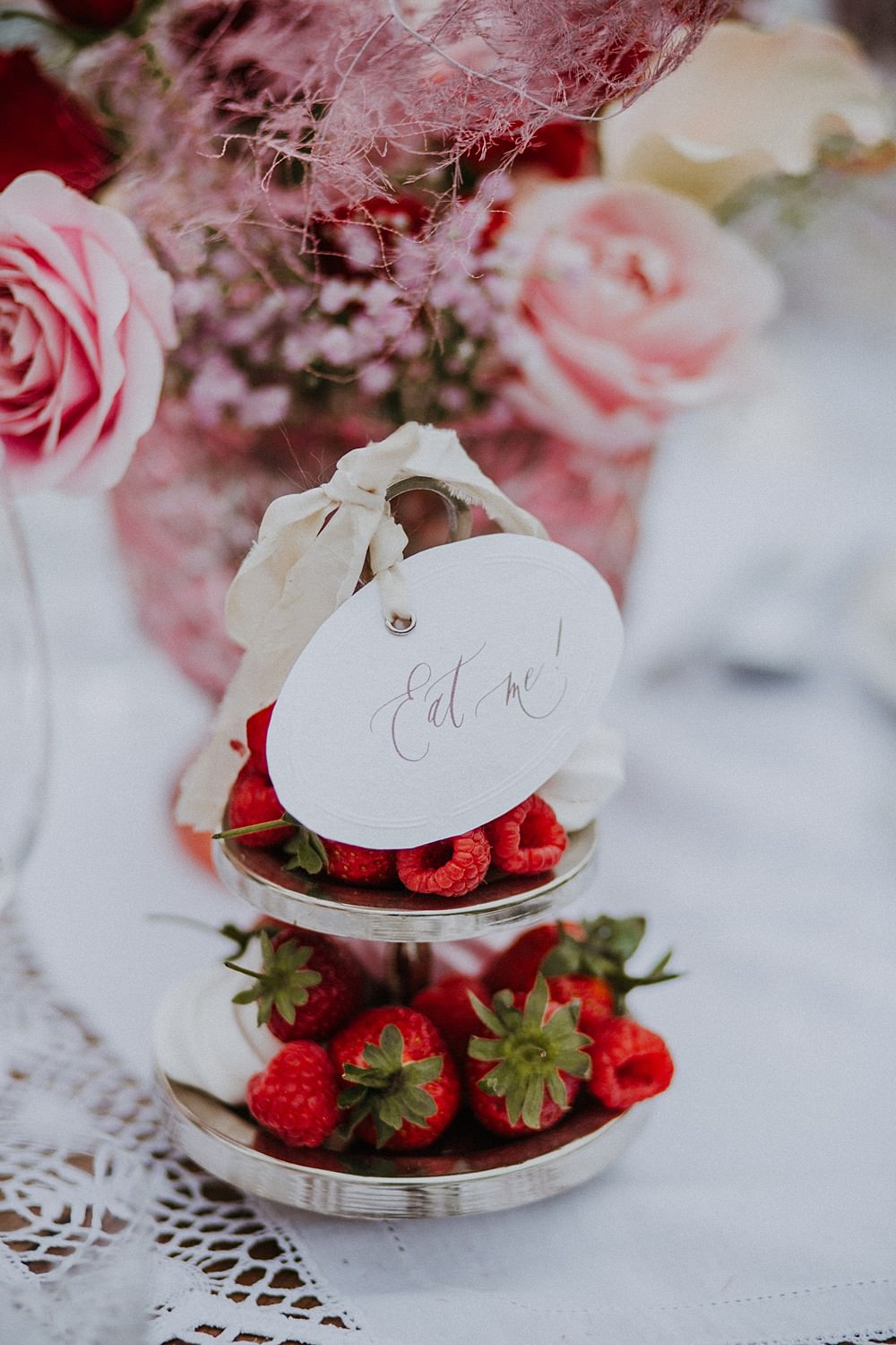 Eat Me Food Label Hale Park Wedding Lola Rose Photography