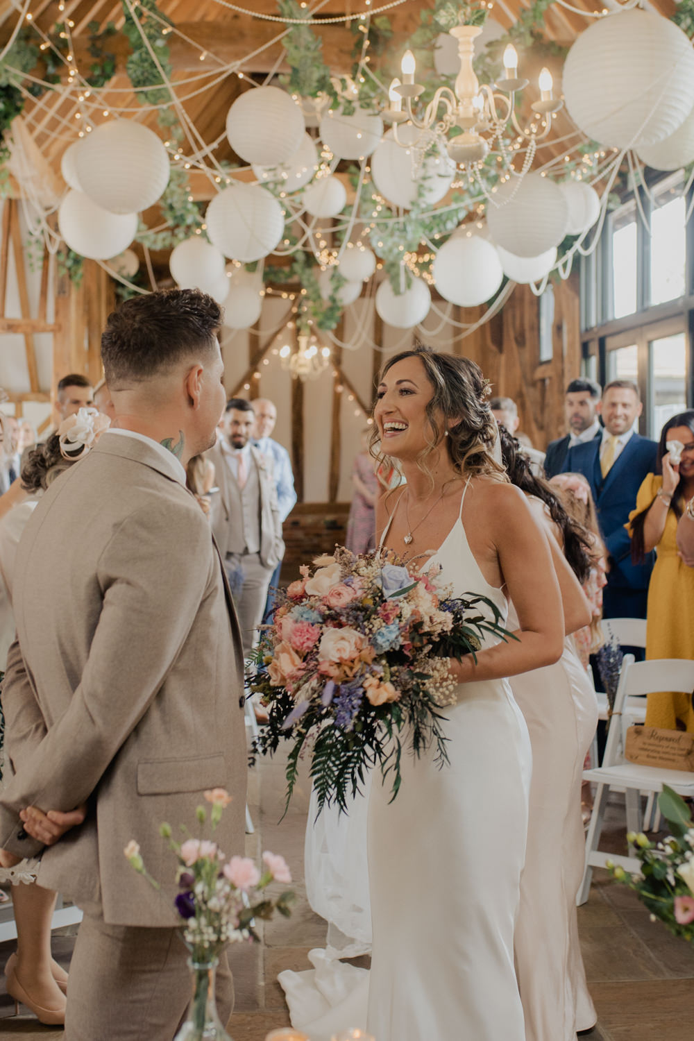 Ceremony Lanterns Decor High House Weddings Wedding Kerry Ann Duffy Photography
