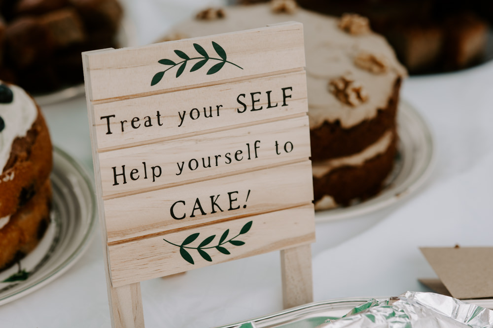 Cake Dessert Table Laurel Farm Wedding Caroline Opacic Photography