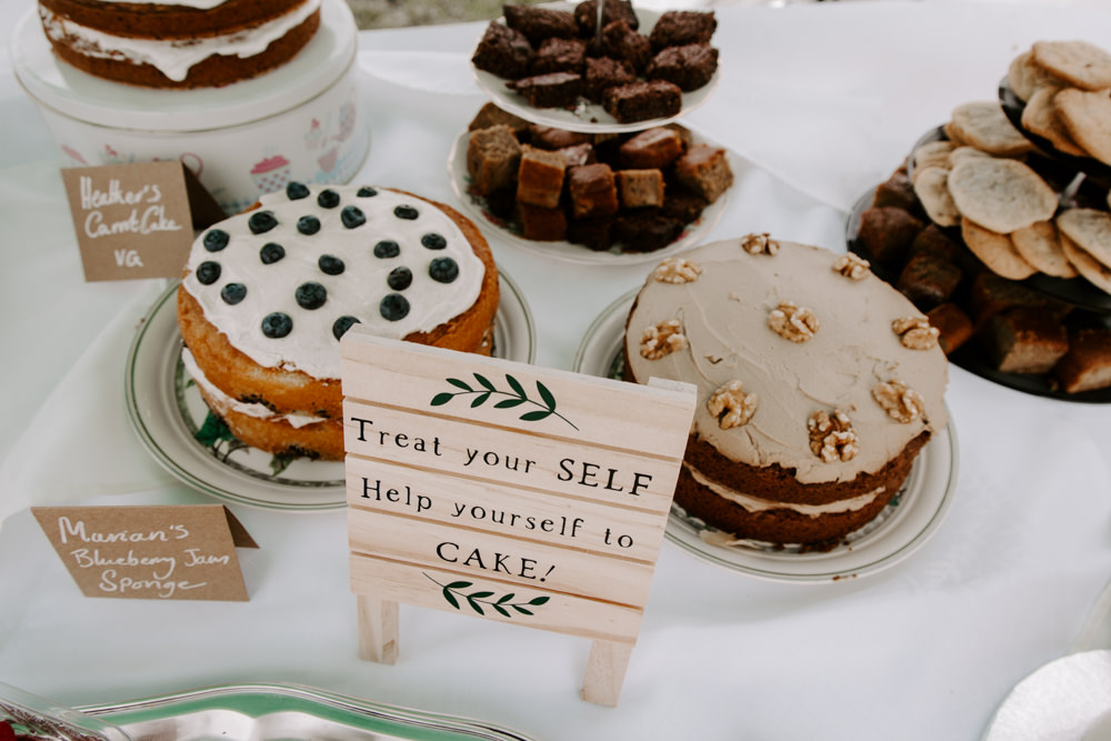Cake Dessert Table Laurel Farm Wedding Caroline Opacic Photography