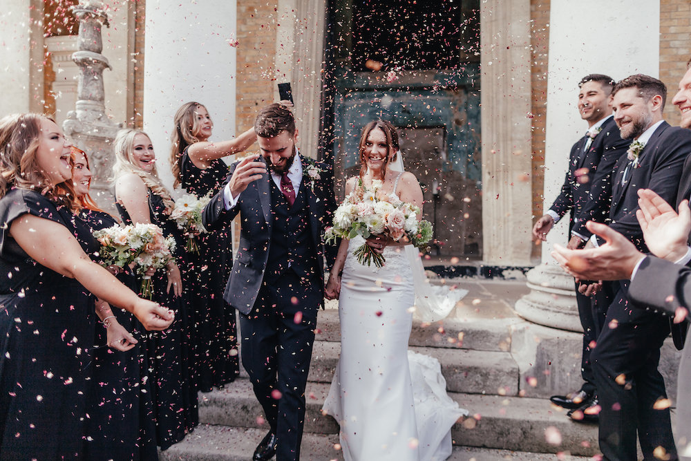 Lordship Pub Dulwich Wedding Lase Photography Confetti
