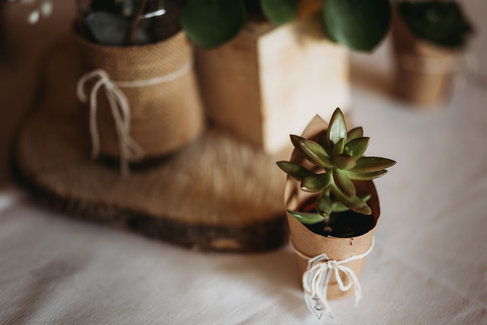 Centrepiece Decor Gypsophila Jars Hessian Succulents Milton Keynes Wedding Thyme Lane Photography