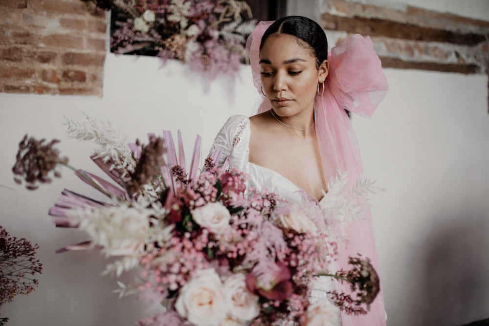 Modern Pink Wedding Camilla Andrea