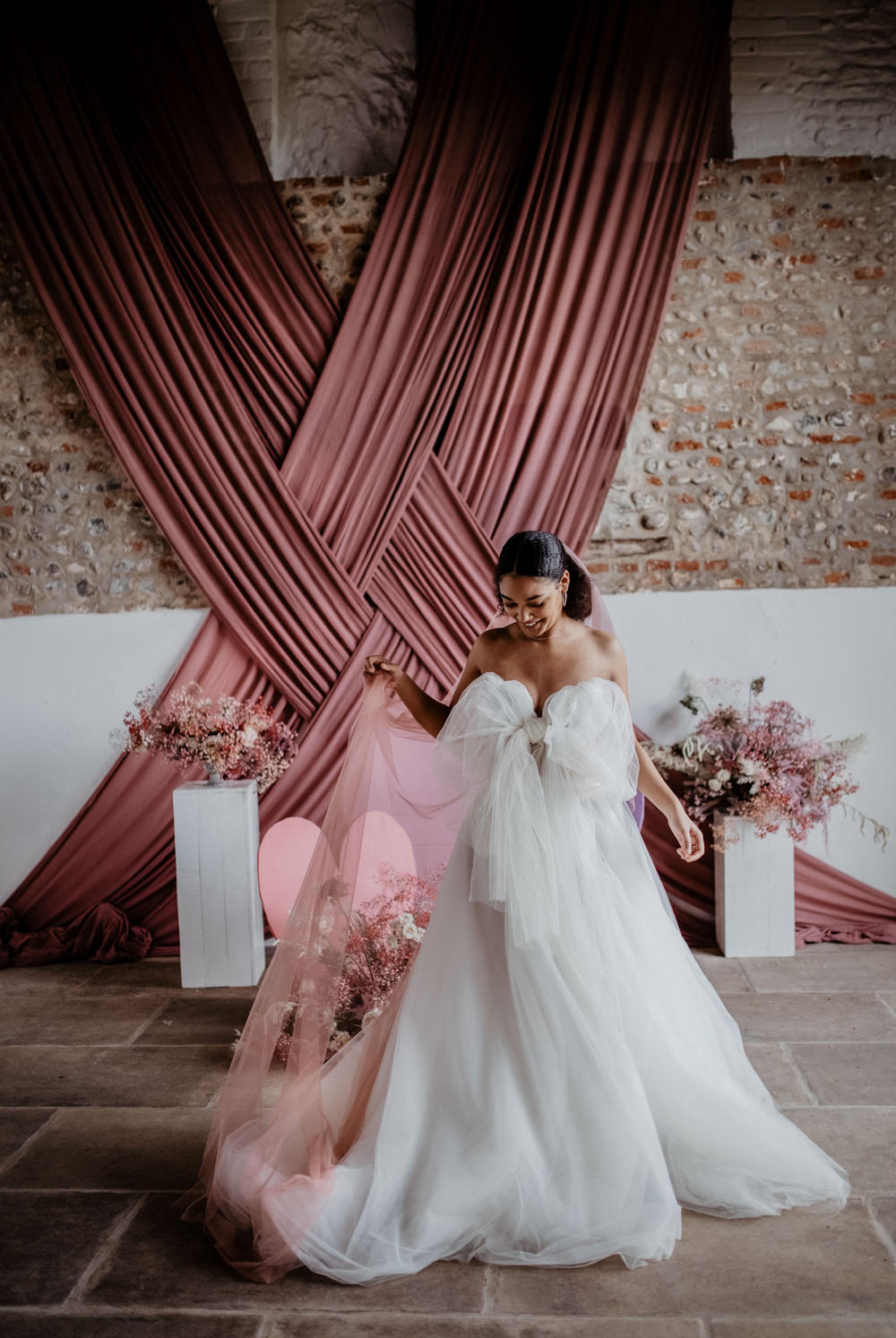 Modern Pink Wedding Camilla Andrea