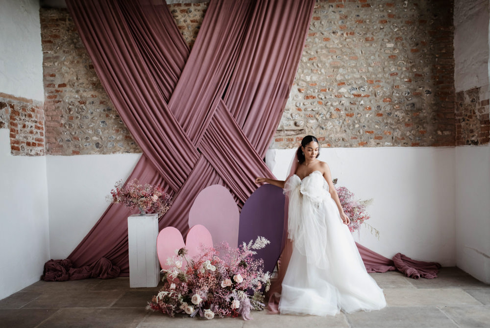 Modern Pink Wedding Camilla Andrea