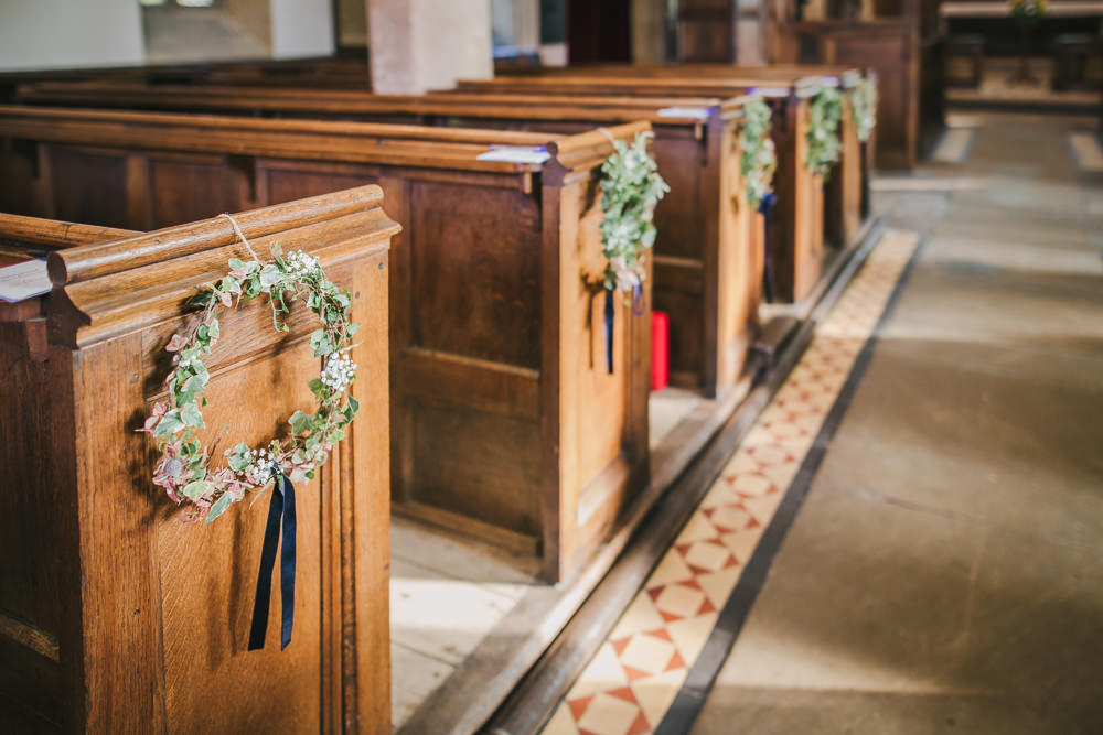 Wedding Flowers Church Amy Jordison Photography