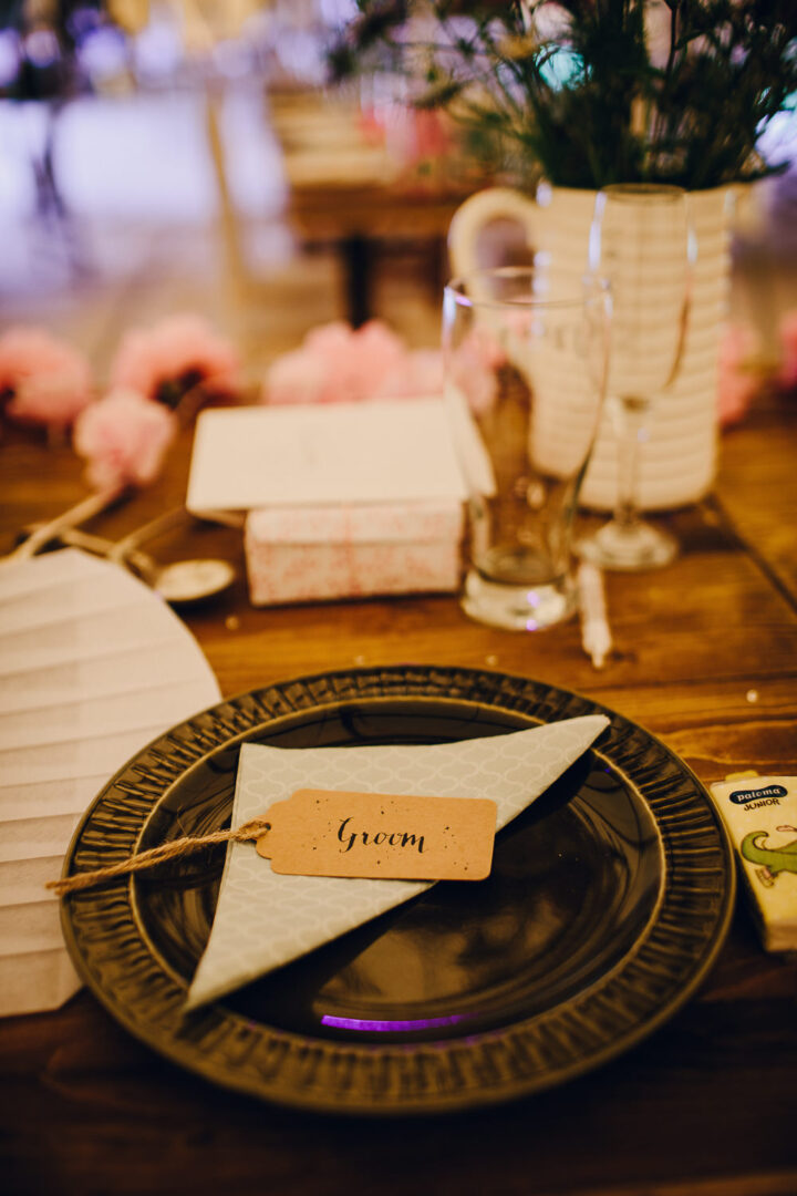 Wedding Napkin Folds Amy B Photography