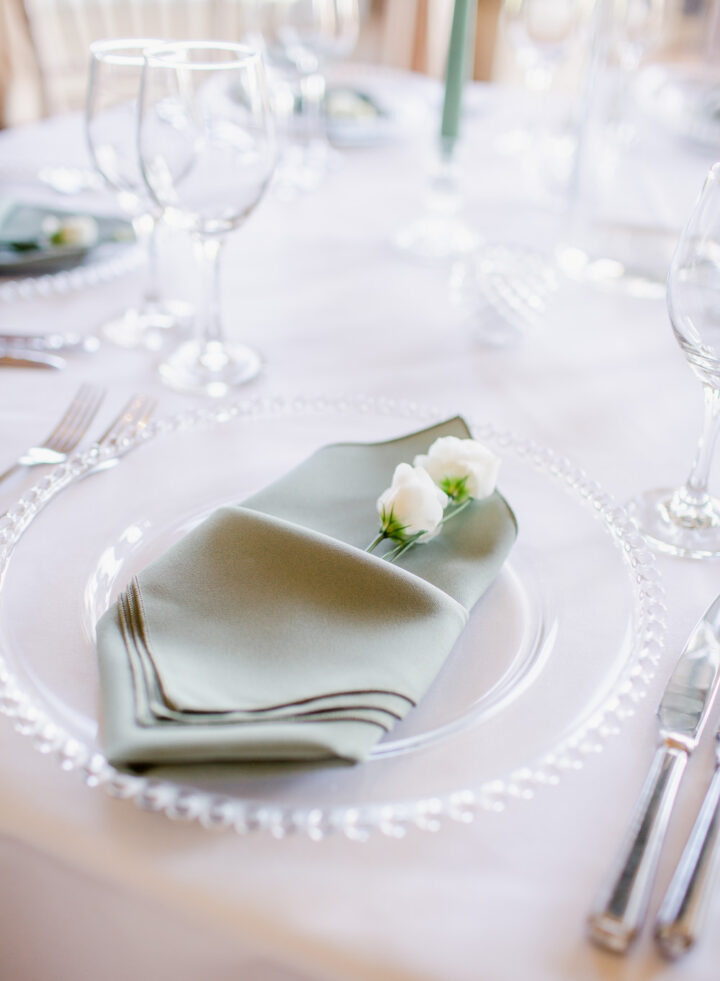 Wedding Napkin Folds Whitney Lloyd Photography