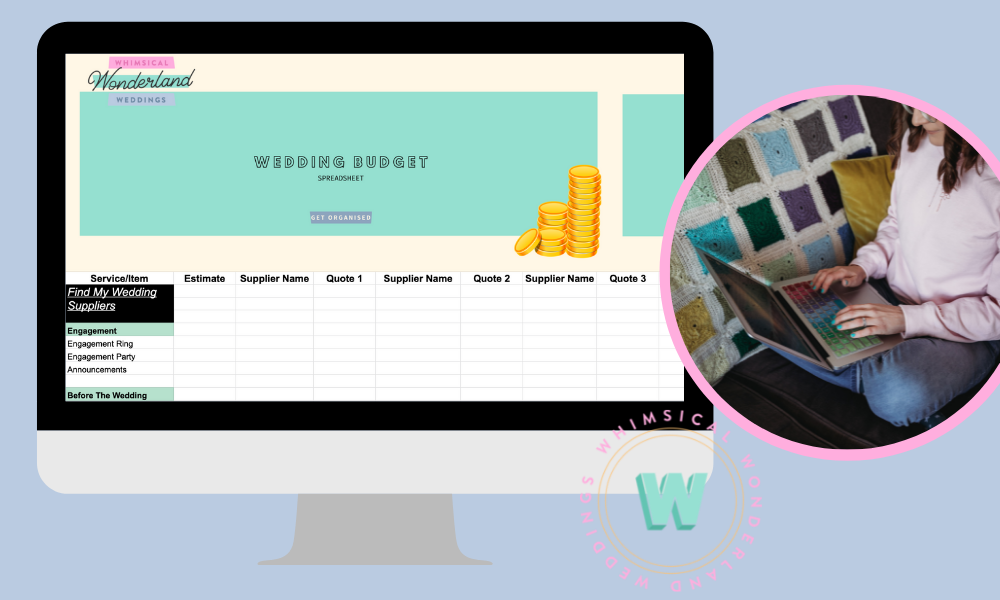 Wedding Newsletter Free Budget Spreadsheet