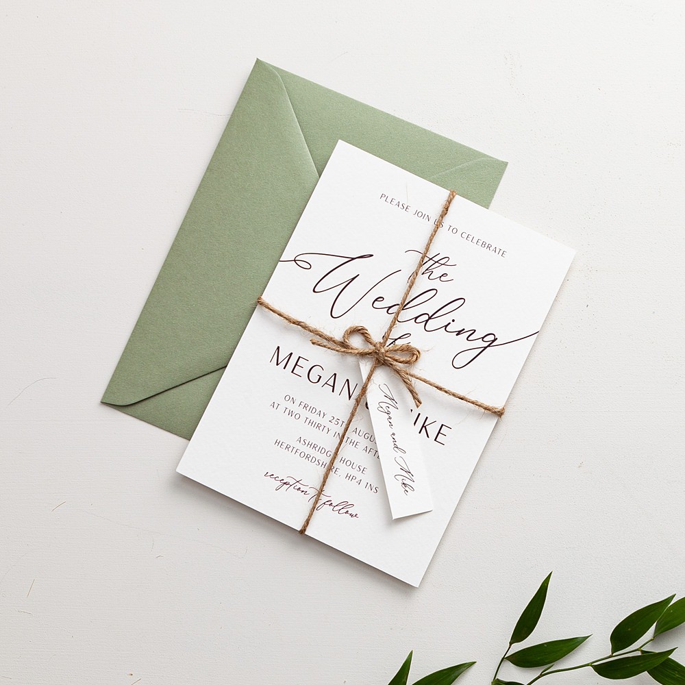 No Ordinary Gift - Oxfordshire Wedding Stationery
