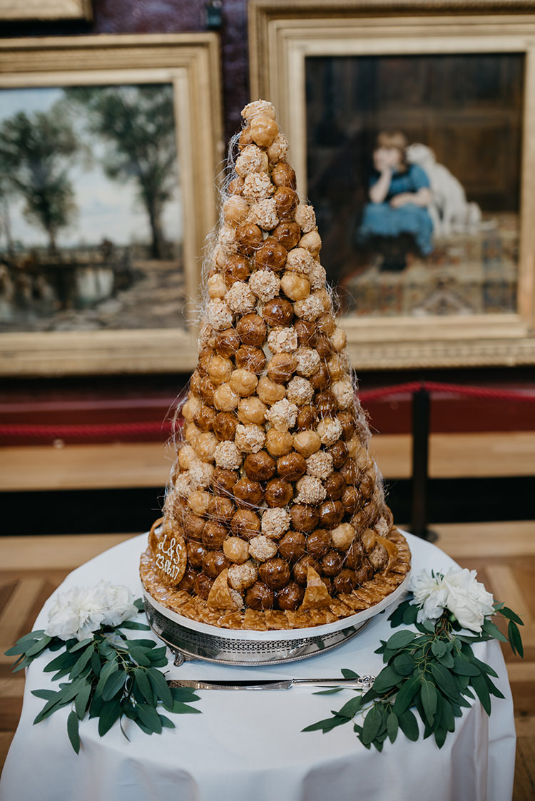 Croquembouche Alternative Wedding Cake Inspiration Andrew Brannan Photography