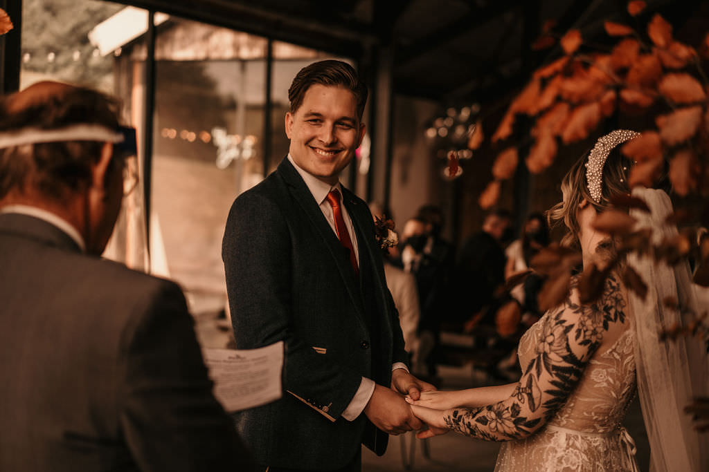 Beer Garden Wedding Photos By Hash