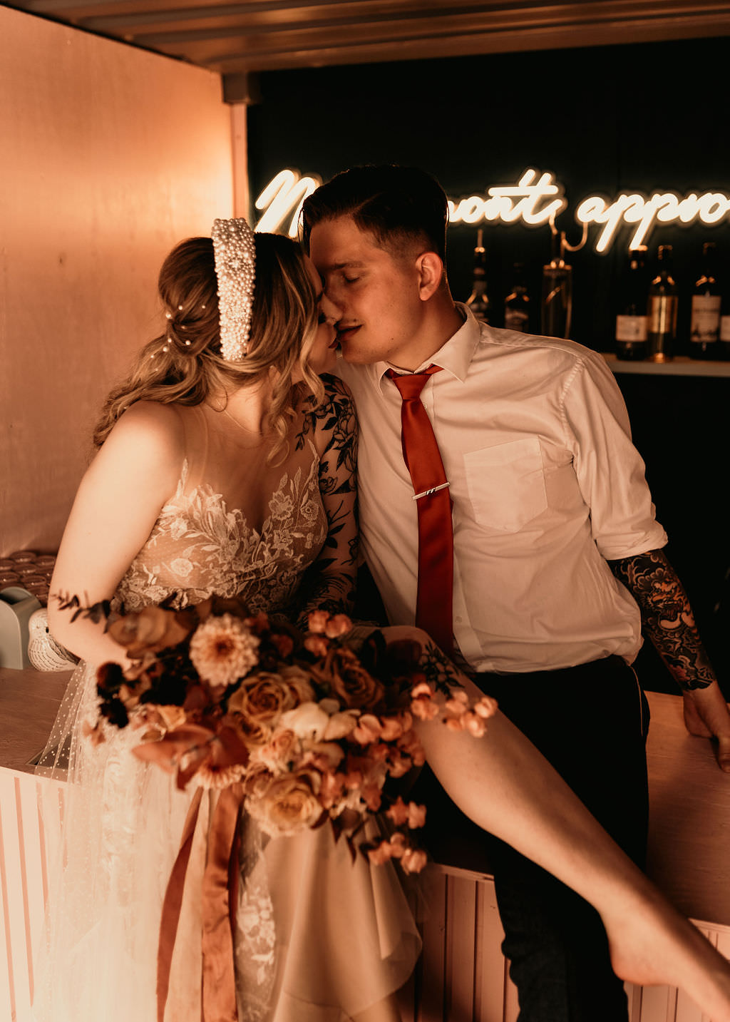 Beer Garden Wedding Photos By Hash