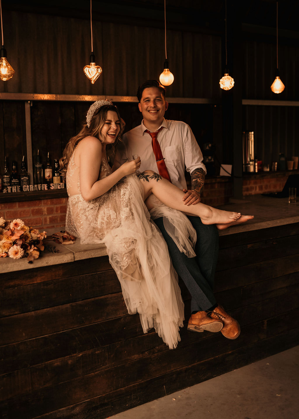 Beer Garden Wedding Photos By Hash