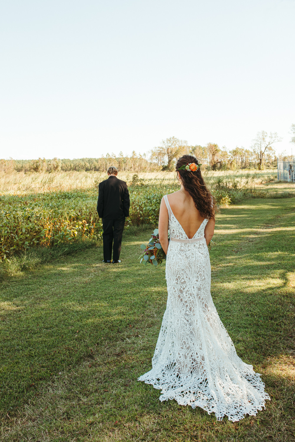 Black Floral Wedding Kasey Powell