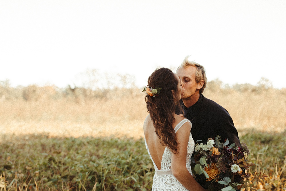 Black Floral Wedding Kasey Powell