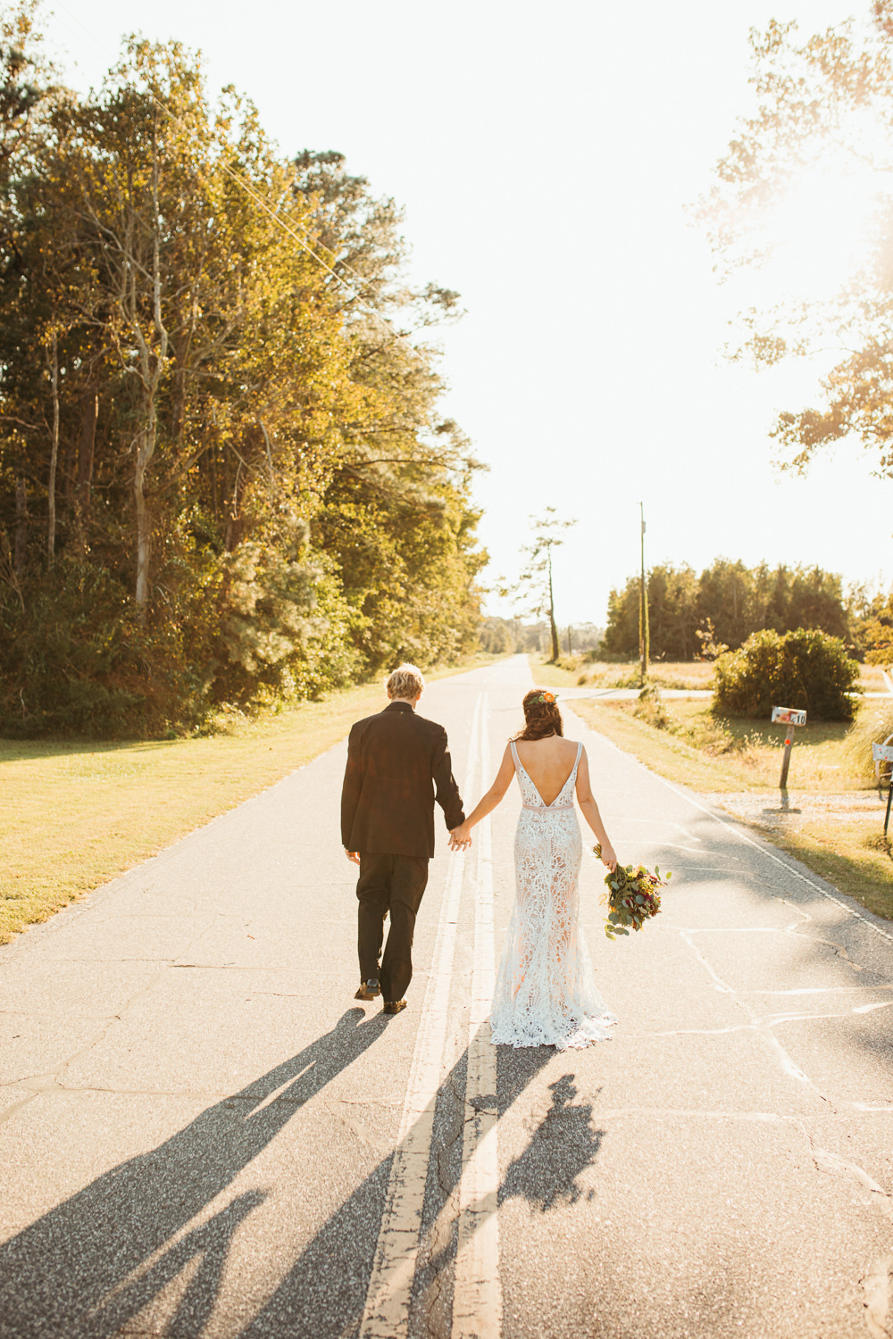 Black Floral Wedding Kasey Powell