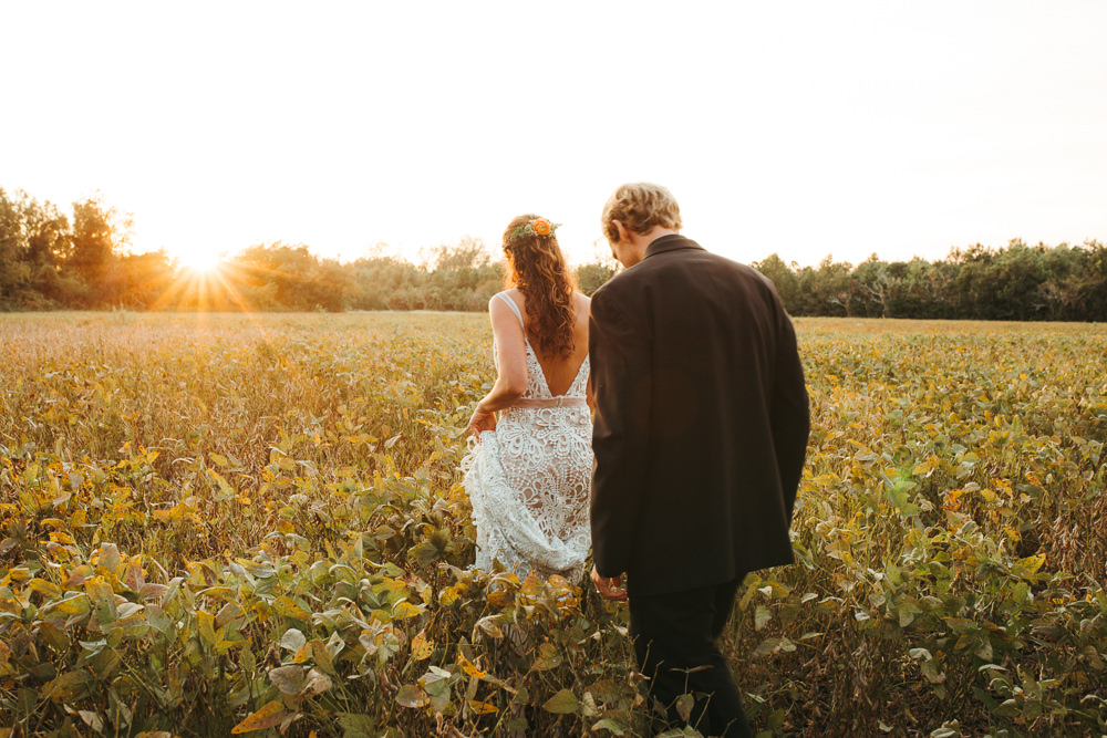 Black Floral Wedding Kasey Powell