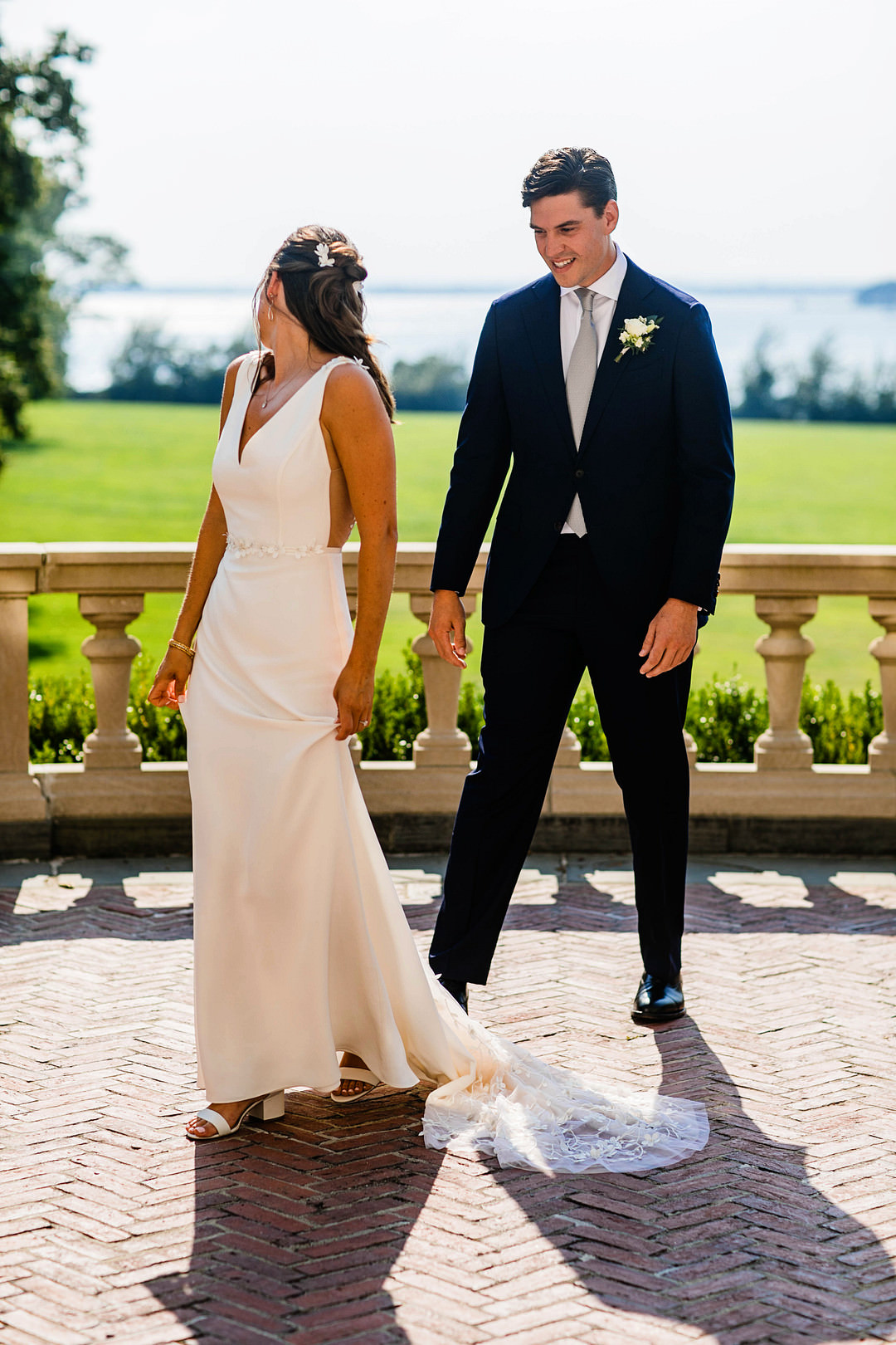 Blithewold Mansion Wedding M.Studios