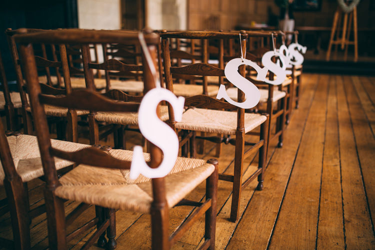Chair Aisle Letter Wedding Jen Marino