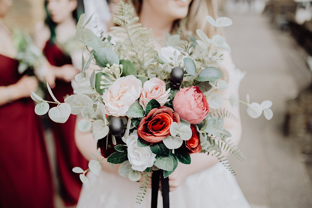 Bouquet Flowers Bride Bridal Rose Greenery Cheddon Fitzpaine Wedding Whoisbenjamin